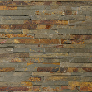 Skifer Rust vægpanel 18x35 cm