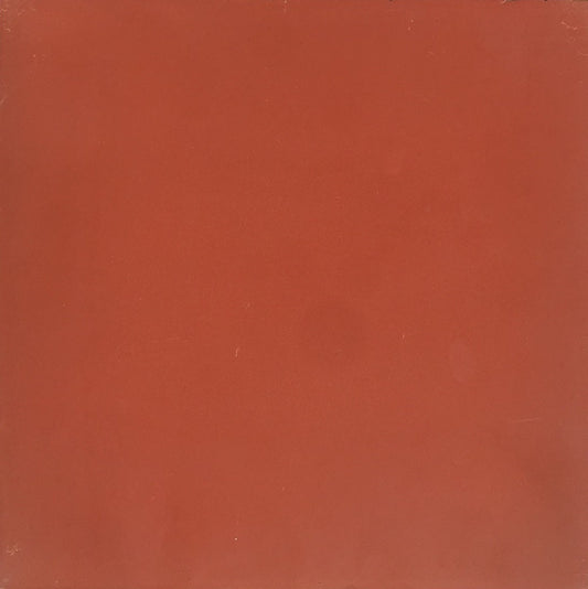 Håndlavet cementflise rød 20x20x2 cm